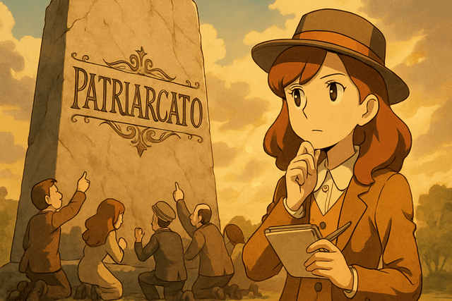 1. Il patriarcato viene trattato come una realtà indiscutibile