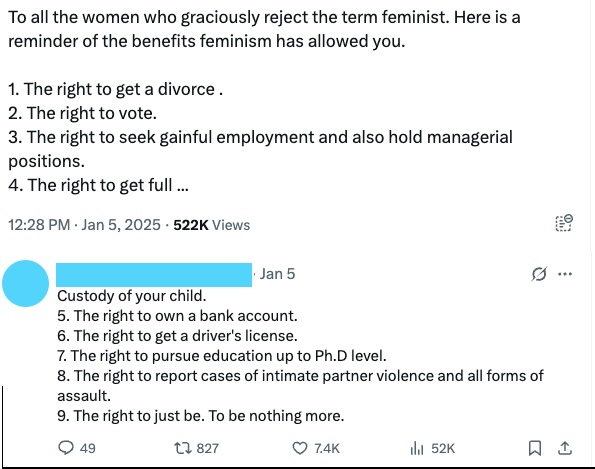 to all the women